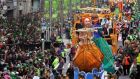 Up to 400,000 people are expected to attend the parade in Dublin on Thursday. Photograph: The Irish Times
