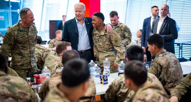 Biden shares pizza, selfies and Ballina anecdotes in Poland