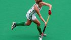 Ireland’s Gillian Pinder captained Pembroke Wanderers to the EY Hockey League title on Saturday. Photograph: Bryan Keane/Inpho