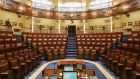 Dáil chamber: change constitutes an increase of a minimum of nine seats on the current Dáil which has 160 TDs. Photograph: Alan Betson