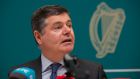 Minister for Finance  Paschal Donohoe insisted the economy would still grow, but at a significantly lower than for many years, if war sanctions stopped the stable supply of oil. Photograph: Gareth Chaney/Collins Photos