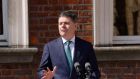 Minister for Finance Paschal Donohoe’s department cut its growth forecasts this week but still sees the domestic economy growing by 4.4 per cent this year. Photograph: Alan Betson 