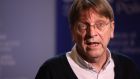 Guy Verhofstadt said MEPs must ‘fight hard’ to ensure that the proposals be turned into the ‘reforms that the EU needs’. Photograph: Dara Mac Dónaill 