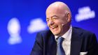 Last week Fifa president Gianni Infantino was at a business conference in the United States and was asked about the plight of migrant workers in Qatar. Photograph: Getty Images