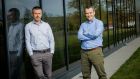 Arrotek co-founders Ger O’Carroll and Mark Pugh: the company is planning a  20,000sq ft extension to its premises at Finisklin Business Park in Sligo. Photograph: James Connolly