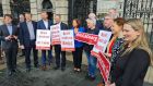 Conradh na Gaeilge organised a cross-party event at Leinster House on Wednesday in support of the introduction of Irish language legislation in Northern Ireland