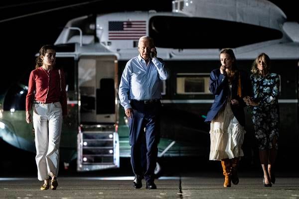 Biden’s family reportedly tell him to stay in US election race at Camp David meeting