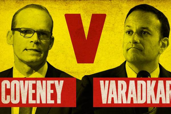 Poll shows Varadkar trails Coveney among Fine Gael voters