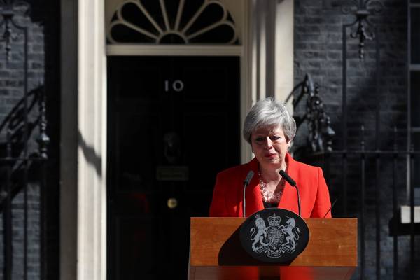 Theresa May to resign as Conservative leader on June 7th