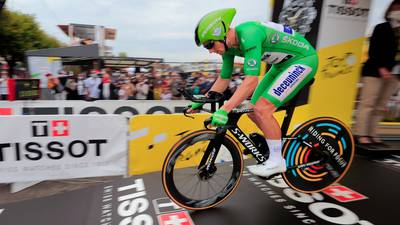 Next stop the Champs-Elysées in green for Sam Bennett