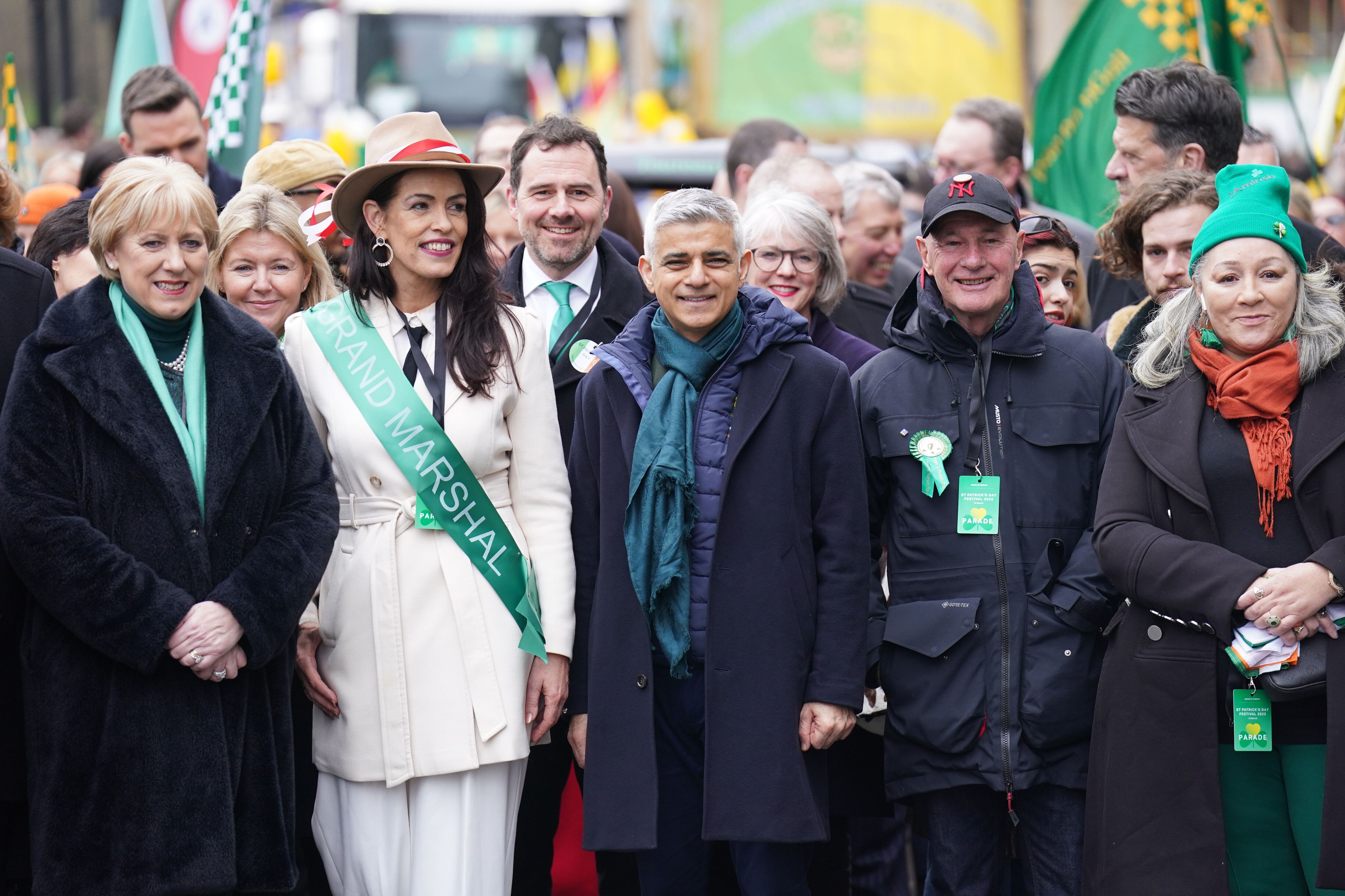 St Patrick's Day in London 2023