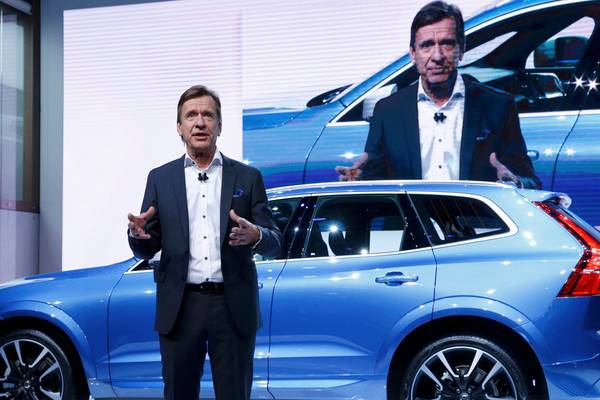 Swedish minnow Volvo looks to lead with autonomous cars