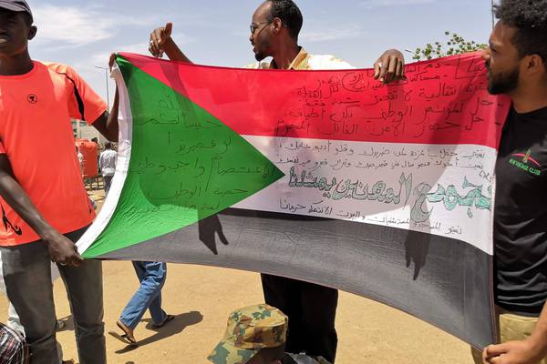 Standoff in Sudan as protesters demand civilian government