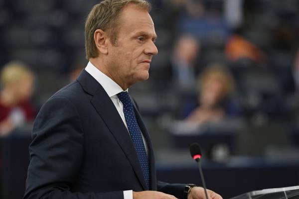 Tusk urges EU not to ignore Britons who no longer want Brexit