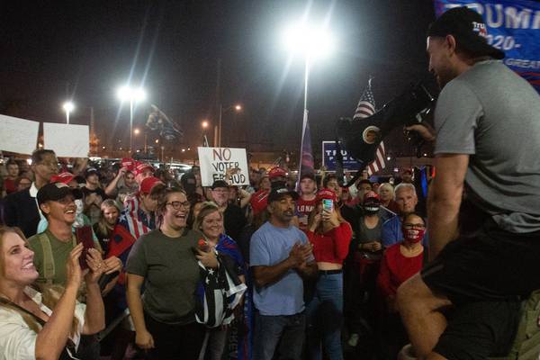 US cities brace for further protests with election result still unclear