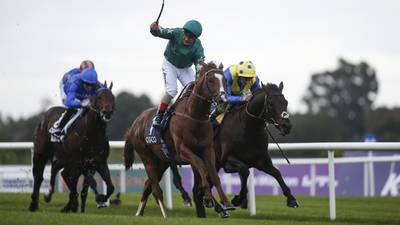 Decorated Knight leads home overseas clean sweep in Irish Champion Stakes