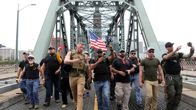 US far-right group vows to march monthly following Portland rally