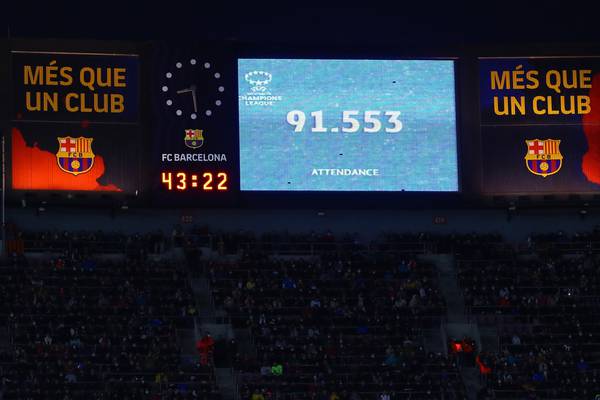 Barcelona dazzle Real Madrid in front of record women’s crowd of 91,553