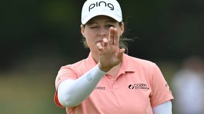 Ally Ewing opens up five-strokes lead over the field at the AIG Women’s Open