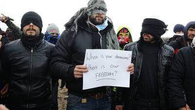 Despair as authorities tear down Calais ‘Jungle’