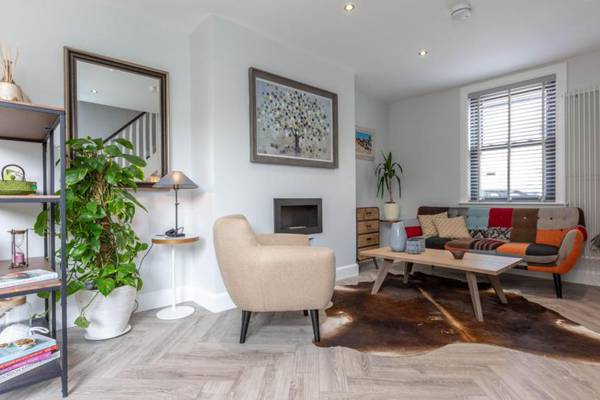Sleekly designed walk-in-ready two-bed on North Strand for €349k