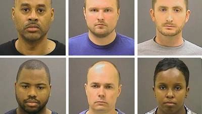 Profile of  officers charged over Freddie Gray death
