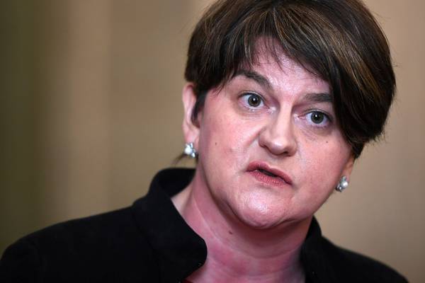 Arlene Foster says DUP will not support May’s Brexit plan