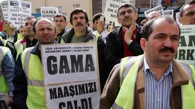 Gama reaction: Turkish workers treated like ‘slaves’, says solicitor