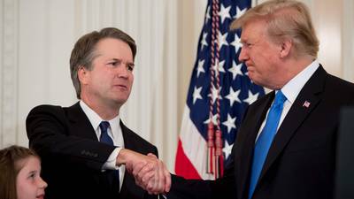 Trump’s supreme court pick may have saved his presidency