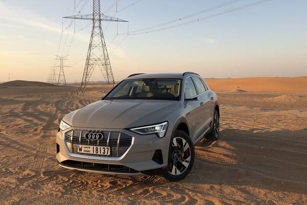 Audi’s E-Tron electric crossover surges past its German rivals