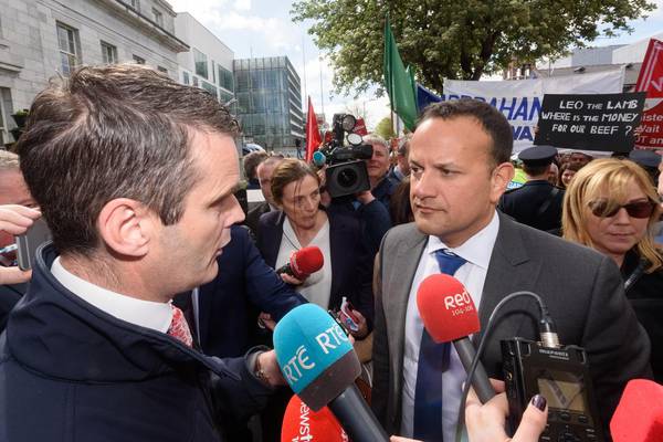 Protesters use Cork Cabinet visit to make their voices heard