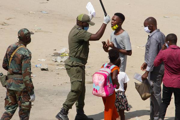 Seven men and boys reportedly killed by Angolan forces implementing Covid rules