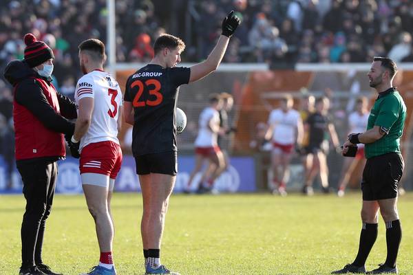 ‘There wasn’t much in it’: Tyrone to challenge four red cards