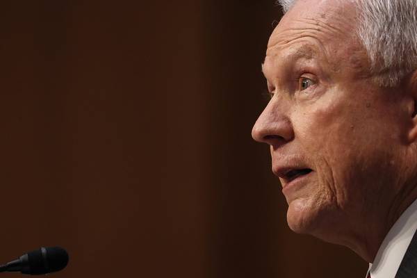 Sessions rejects hint of collusion with Russia as ‘detestable lie’
