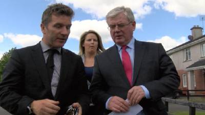 On the campaign trail with Eamon Gilmore