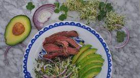 Give Me Five: Avocado and beef salad