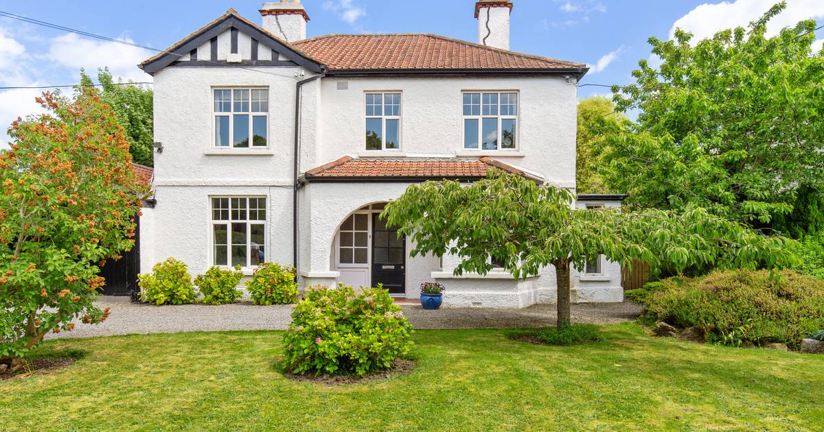 Room to extend at detached four-bed on Glenageary’s Marlborough Road for €2.25m