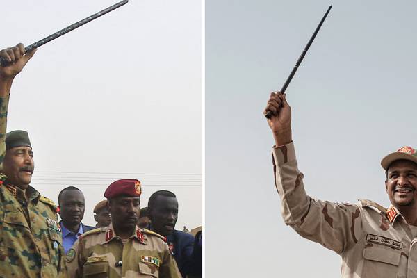 Sudan conflict explained: the rival generals behind a deadly power struggle