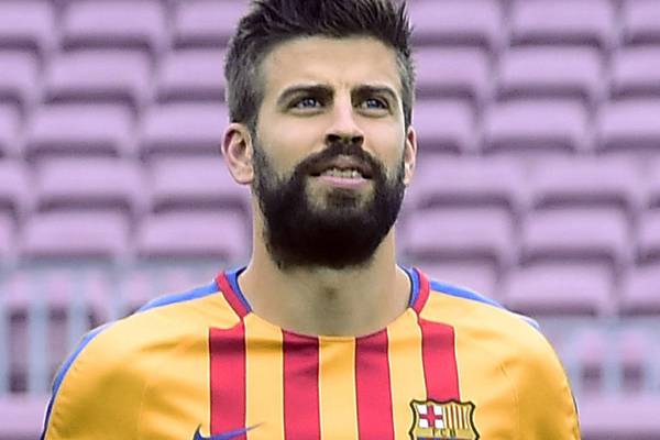 Tearful Gerard Pique willing to stand down from Spain duty