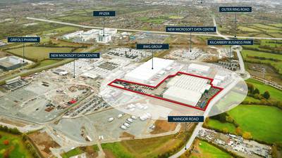 Britvic’s Kilcarbery Business Park warehouse has price tag of over €15m