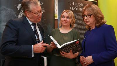 Book tracing the 186 children who died in the Troubles launched