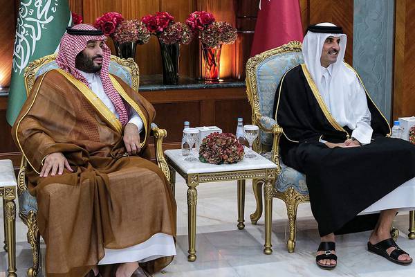 Saudi crown prince seeks to normalise relations with Gulf rulers