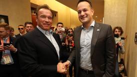 Leo Varadkar promises Schwarzenegger: ‘I’ll be back’