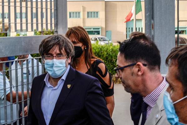 Former Catalan leader Puigdemont freed after Italian court appearance
