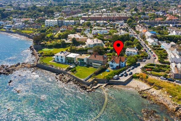 Sea views don’t come much better than this in Sandycove for €2.75m