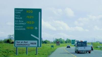 Cork-Limerick road to be upgraded to full tolled motorway at estimated cost of €2bn