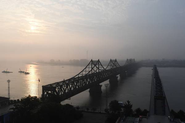 Bridges of Dandong show strains in China and North Korea's friendship