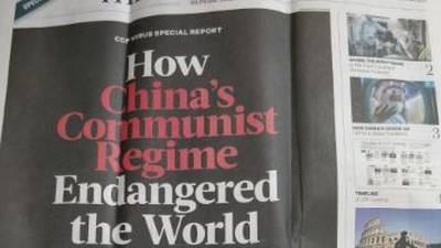 Covid-19: Chinese communist party endangered world, says Newspaper