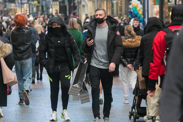 People urged to do Christmas shopping alone, at off-peak times, wearing masks