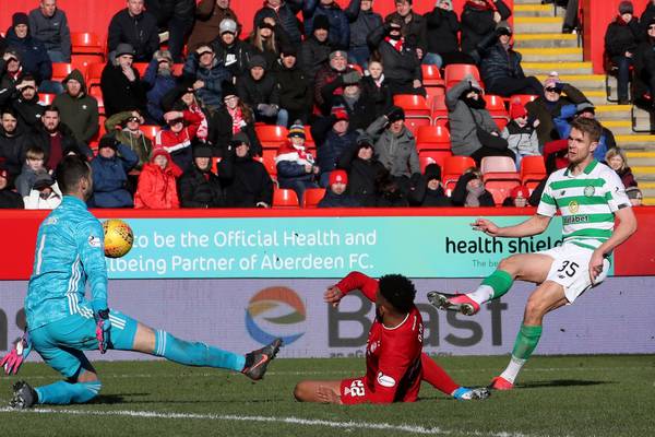 Neil Lennon praises his Celtic players after battling win at Aberdeen